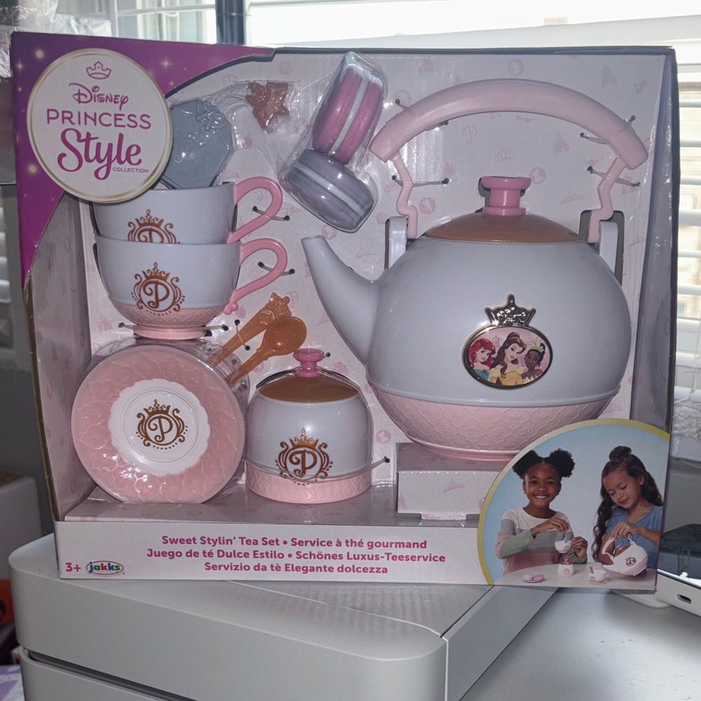 Disney Princess Style Pink Tea Set